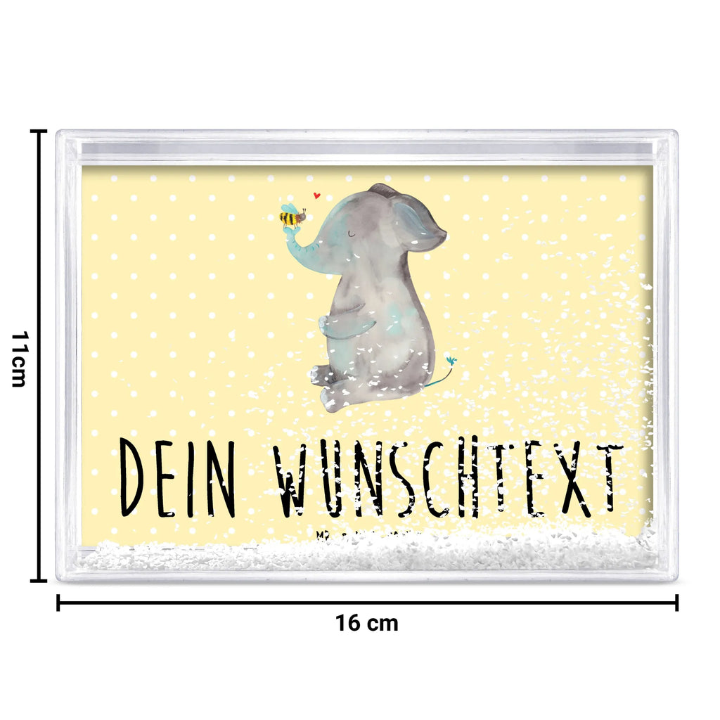 Personalisierter Schüttelrahmen Elefant Biene Tiermotive, Gute Laune, lustige Sprüche, Tiere, Elefant, Liebesbeweis, Biene, Liebe, Hochzeitsgeschenk, Jahrestag, Heiratsantrag, Liebesspruch, Liebesgeschenk