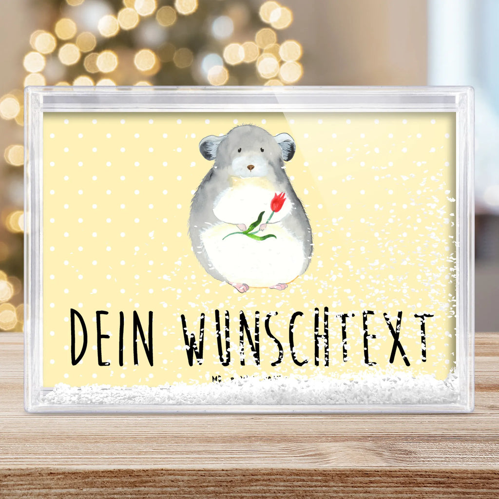 Personalized Shaker Frame chinchilla flower small animals, cute, funny, cute animal motives, hand drawn, small world, funny sayings, good mood, happy, gifts, gift ideas, special gifts, animal lover, card, grief, office, depression, chaos, happiness, office life, heartache, chinchilla, being sad, chinchillas