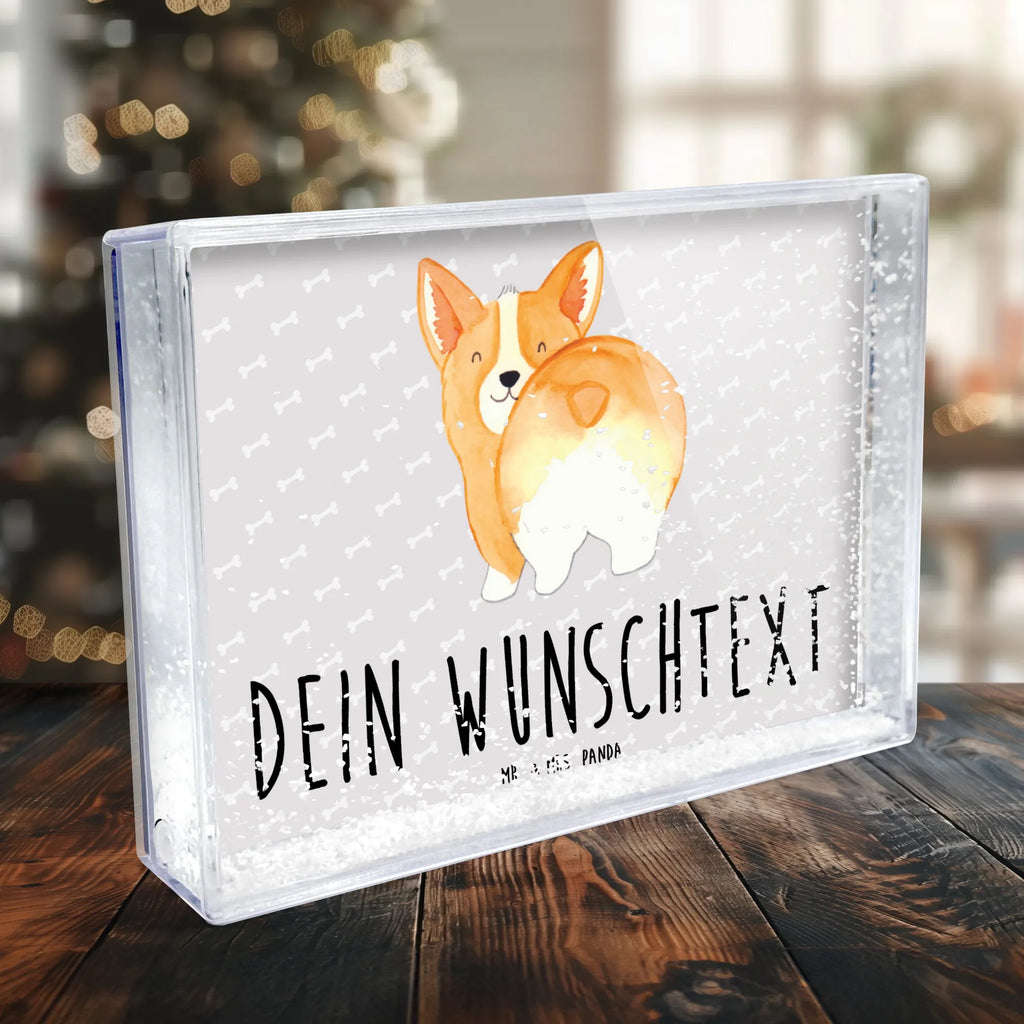 Personalisierter Schüttelrahmen Corgi Po Hund, Hundemotiv, Haustier, Hunderasse, Tierliebhaber, Hundebesitzer, Sprüche, Selbstliebe, Motivation, Spruch, Corgie, Hundeliebe