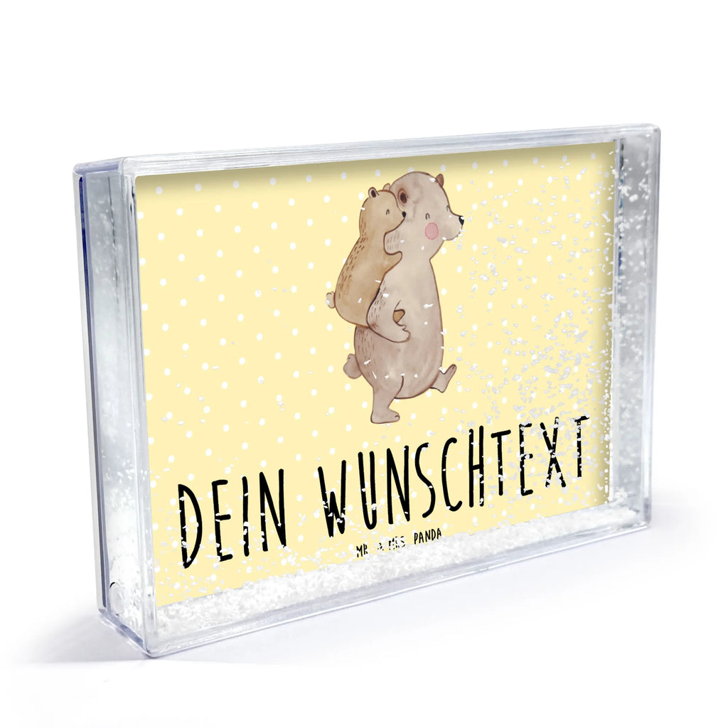 Personalisierter Schüttelrahmen Papa Bär Familie, Vatertag, Muttertag, Bruder, Schwester, Mama, Papa, Oma, Opa, Geburtstag, Vati, Geschenk, Onkel, Vater, Papi