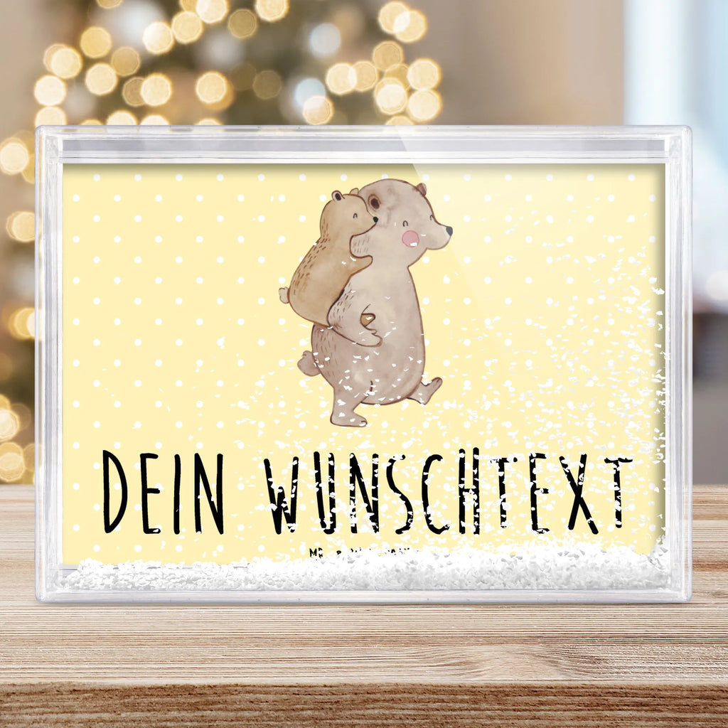 Personalisierter Schüttelrahmen Papa Bär Familie, Vatertag, Muttertag, Bruder, Schwester, Mama, Papa, Oma, Opa, Geburtstag, Vati, Geschenk, Onkel, Vater, Papi
