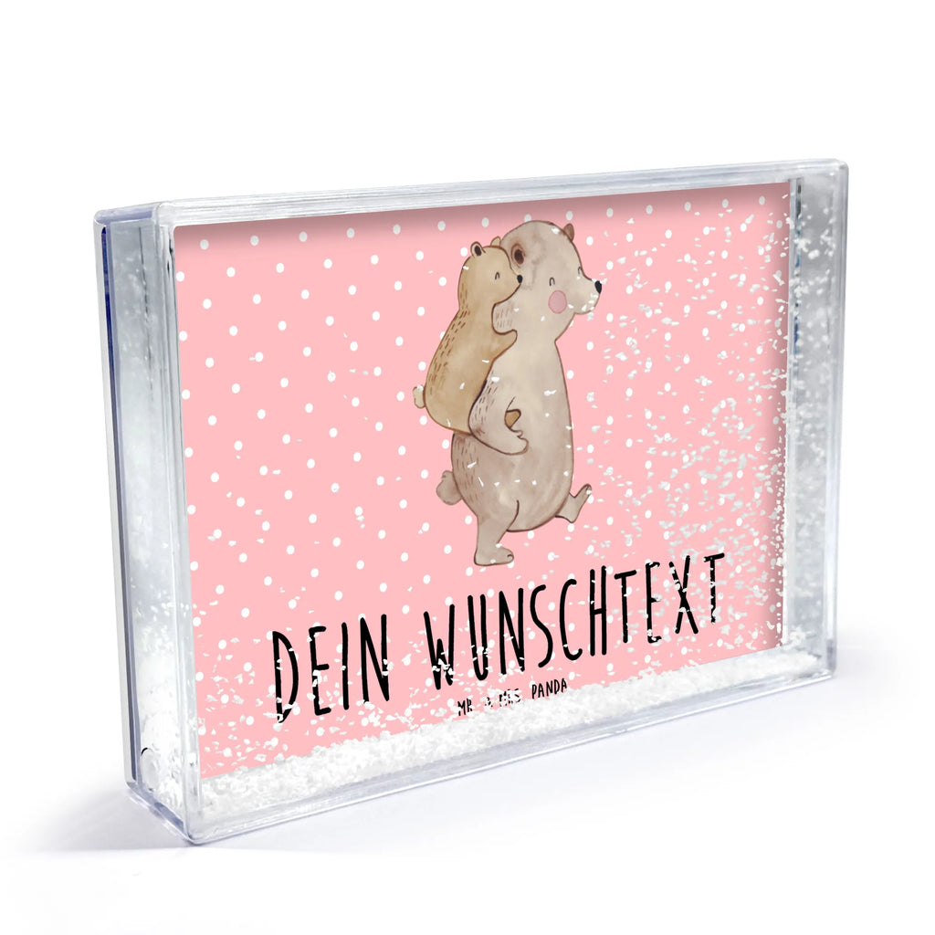 Personalisierter Schüttelrahmen Papa Bär Familie, Vatertag, Muttertag, Bruder, Schwester, Mama, Papa, Oma, Opa, Geburtstag, Vati, Geschenk, Onkel, Vater, Papi