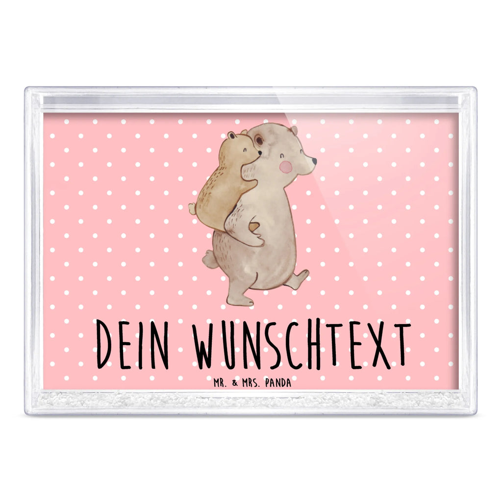 Personalisierter Schüttelrahmen Papa Bär Familie, Vatertag, Muttertag, Bruder, Schwester, Mama, Papa, Oma, Opa, Geburtstag, Vati, Geschenk, Onkel, Vater, Papi