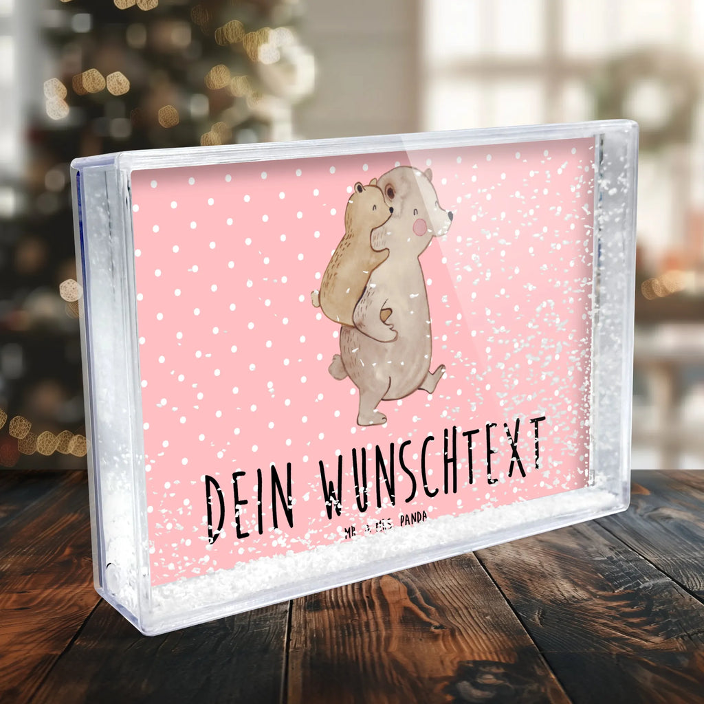 Personalisierter Schüttelrahmen Papa Bär Familie, Vatertag, Muttertag, Bruder, Schwester, Mama, Papa, Oma, Opa, Geburtstag, Vati, Geschenk, Onkel, Vater, Papi