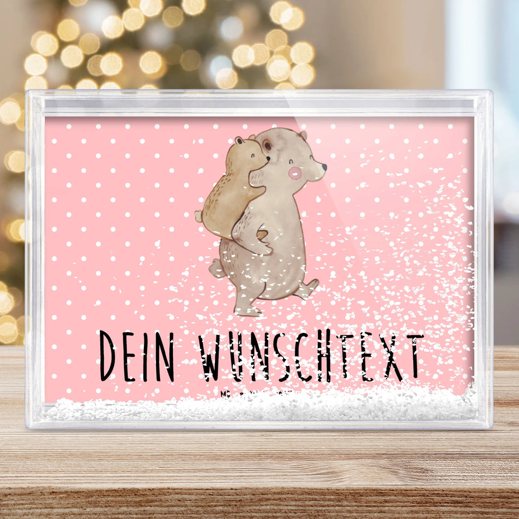Personalisierter Schüttelrahmen Papa Bär Familie, Vatertag, Muttertag, Bruder, Schwester, Mama, Papa, Oma, Opa, Geburtstag, Vati, Geschenk, Onkel, Vater, Papi