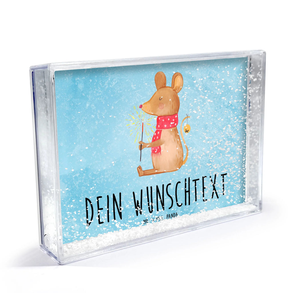 Personalized Shaker Frame Mouse Christmas Winter, Christmas, Christmas time, snow, christmas, christmas miracle, christmas motive, mouse, christmas greeting, merry christmas