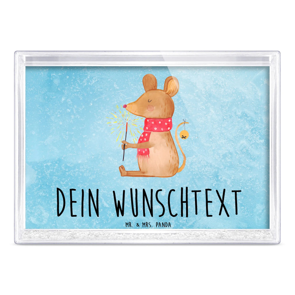 Personalized Shaker Frame Mouse Christmas Winter, Christmas, Christmas time, snow, christmas, christmas miracle, christmas motive, mouse, christmas greeting, merry christmas