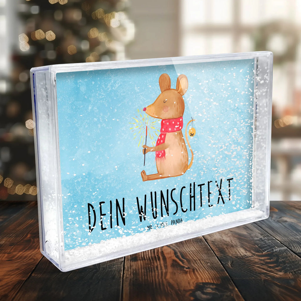 Personalized Shaker Frame Mouse Christmas Winter, Christmas, Christmas time, snow, christmas, christmas miracle, christmas motive, mouse, christmas greeting, merry christmas