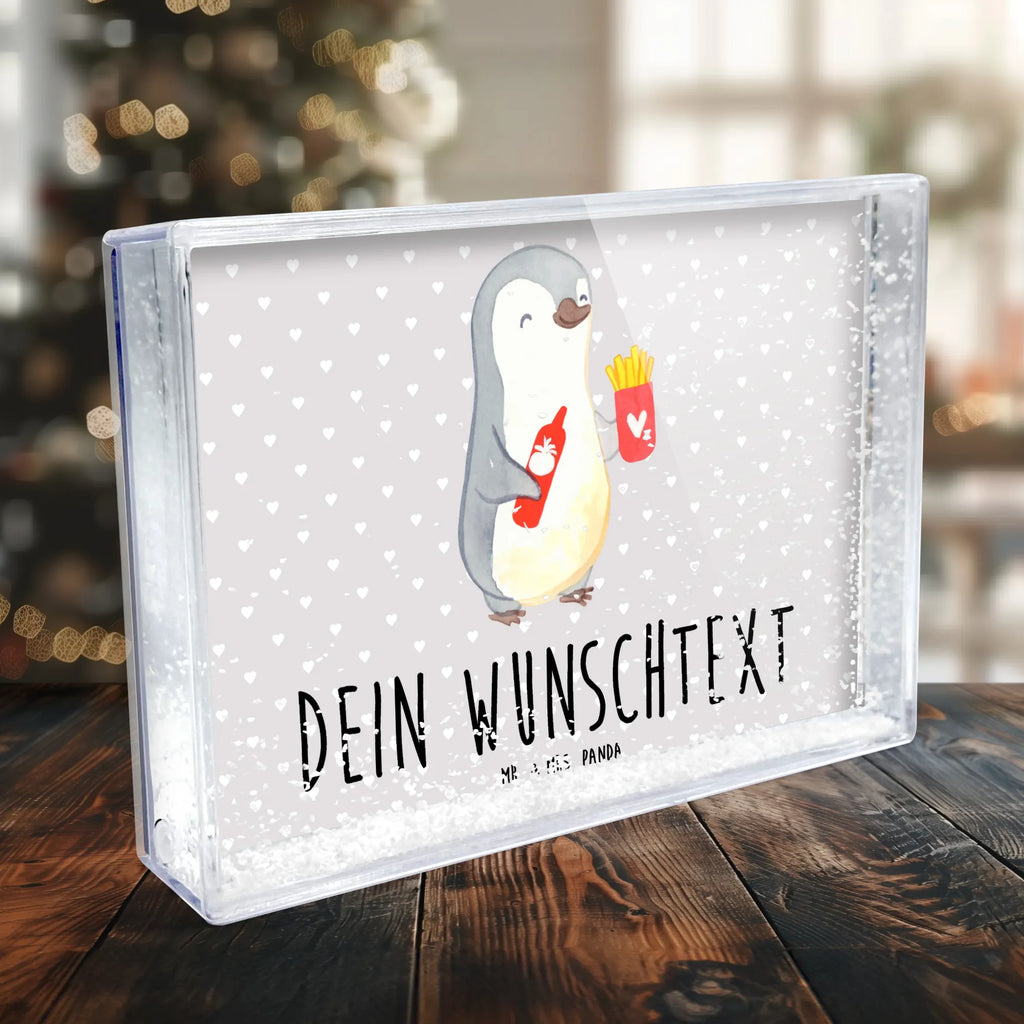 Personalisierter Schüttelrahmen Pinguin Pommes Liebe, Partner, Freund, Freundin, Ehemann, Ehefrau, Heiraten, Verlobung, Heiratsantrag, Liebesgeschenk, Jahrestag, Hocheitstag, für Männer, Mitbringsel, Valentinstag, Geschenk für Freundin, Geschenk für Partner, Liebesbeweis, Hochzeitstag, für Ehemann, Geschenk für Frauen