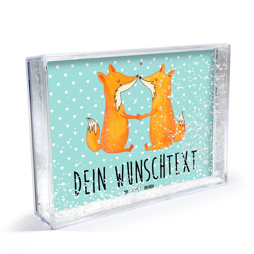 Personalized Shaker Frame foxes Love fox, foxes, forest wildlife, clever as a fox, animal lover, couple, partner, girlfriend, love, lovers, fiancée, marriage, husband, wife, proof of love, boyfriend