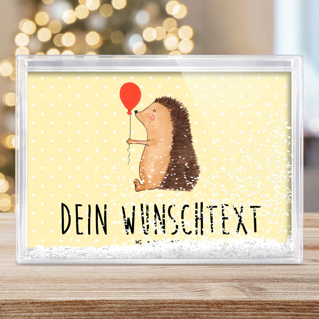 Personalisierter Schüttelrahmen Igel Luftballon Tiermotive, Gute Laune, lustige Sprüche, Tiere, Ballon, Igel, Geburtstag, Glückwunsch, Herzlichen Glückwunsch, Happy Birthday, Geburtstagskind