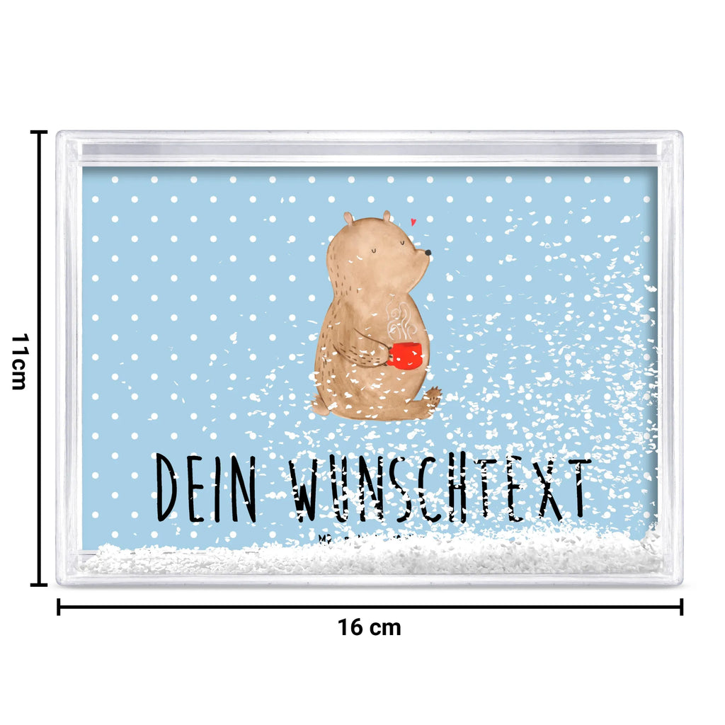 Spersonalizowana ramka do potrząsania Niedźwiedź kawa Niedźwiedź, Miś, Pluszowy miś