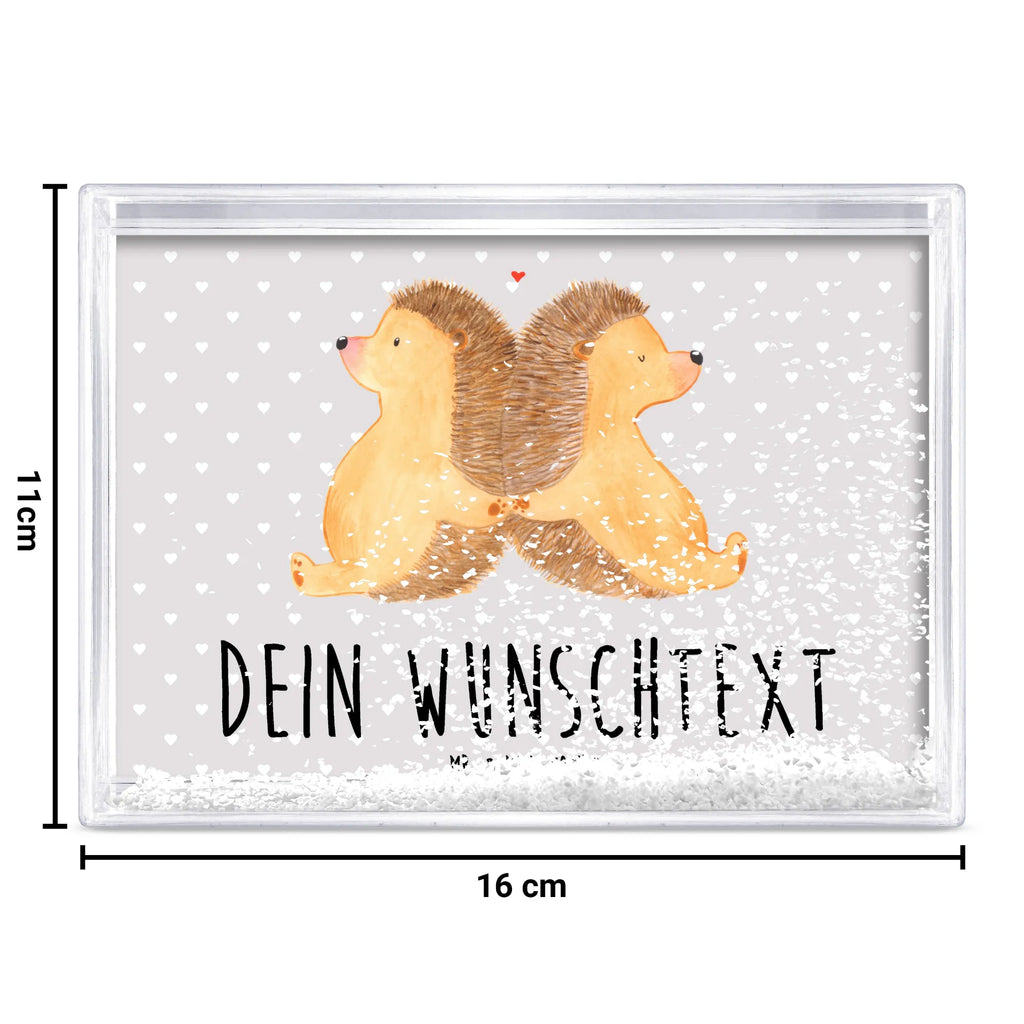 Personalisierter Schüttelrahmen Igel händchenhaltend Liebe, Partner, Freund, Freundin, Ehemann, Ehefrau, Heiraten, Verlobung, Heiratsantrag, Liebesgeschenk, Jahrestag, Hocheitstag, Liebesbeweis, Gemeinsamkeit, große Liebe, Love, Liebesbotschaft, Hochzeit, Hand in Hand, Igelliebe, Igel, Lieblingsmensch, Geschenk für zwei