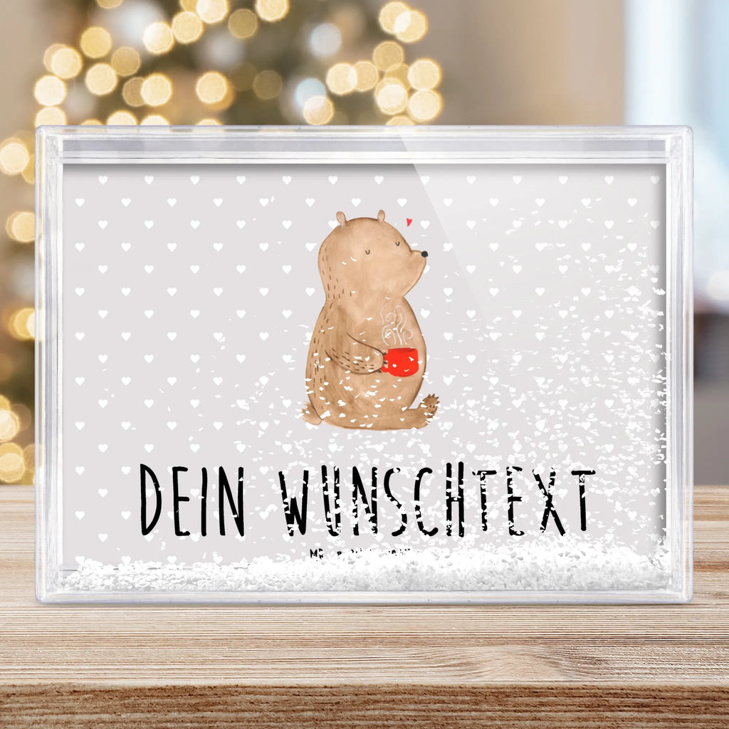 Personalisierter Schüttelrahmen Bär Morgenkaffee Liebe, Partner, Freund, Freundin, Ehemann, Ehefrau, Heiraten, Verlobung, Heiratsantrag, Liebesgeschenk, Jahrestag, Hocheitstag, Liebesbeweis, Geschenk für Frauen, für Männer, Hochzeitstag, Valentinstag, für Ehemann, Geschenk für Partner, Mitbringsel, Geschenk für Freundin