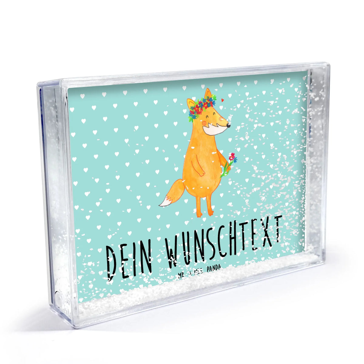 Personalized Shaker Frame Fox Flower fox, foxes, forest wildlife, clever as a fox, animal lover, flower, girlfriend, proof of love, flowers, motivation, me, self-love, girlfriends, flower girl, joy, fox girl, love