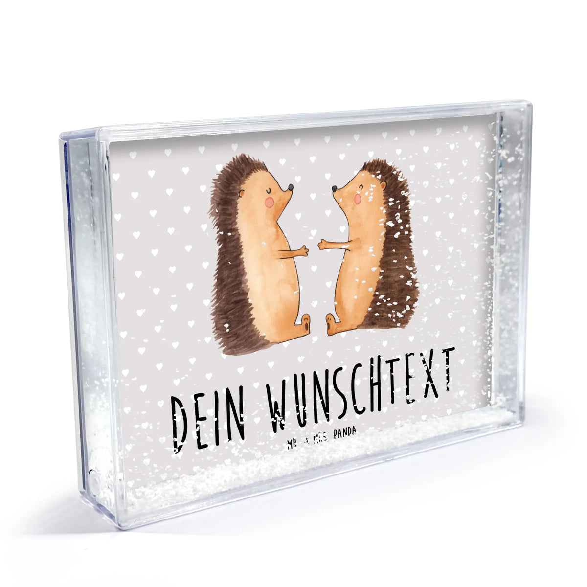 Personalisierter Schüttelrahmen Igel Liebe Freundin, Freund, Liebe, Liebesgeschenk, Jahrestag, Verlobung, Partner, Ehemann, Ehefrau, Heiraten, Heiratsantrag, Hocheitstag, Liebesbeweis, Hochzeit, Geschenk, Igel, Verliebt, Verheiratet, Verlobt, Hochzeitstag