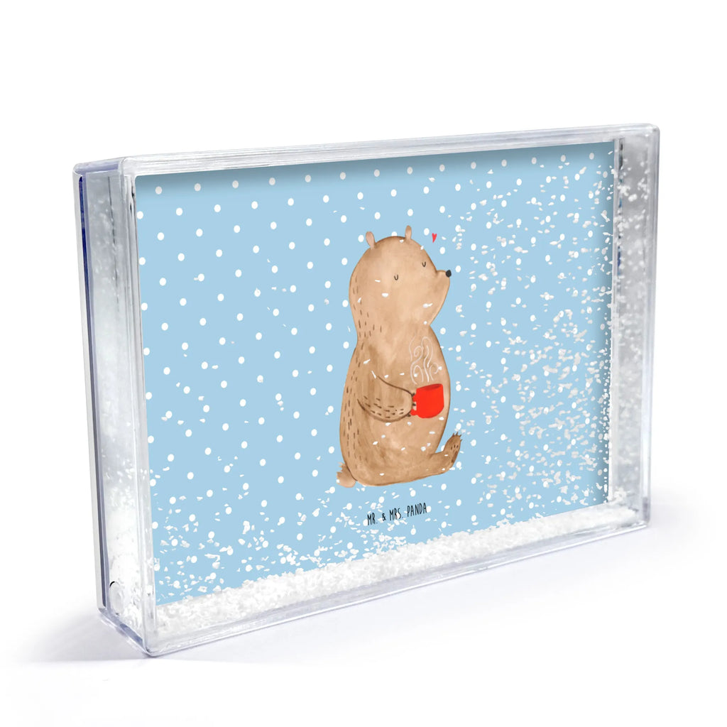 Schüttelrahmen Bär Kaffee Bär, Teddy, Teddybär, Kaffee, Welt retten, Motivation, Coffee, Welt erobern, Bären, guten Morgen, Morgenroutine