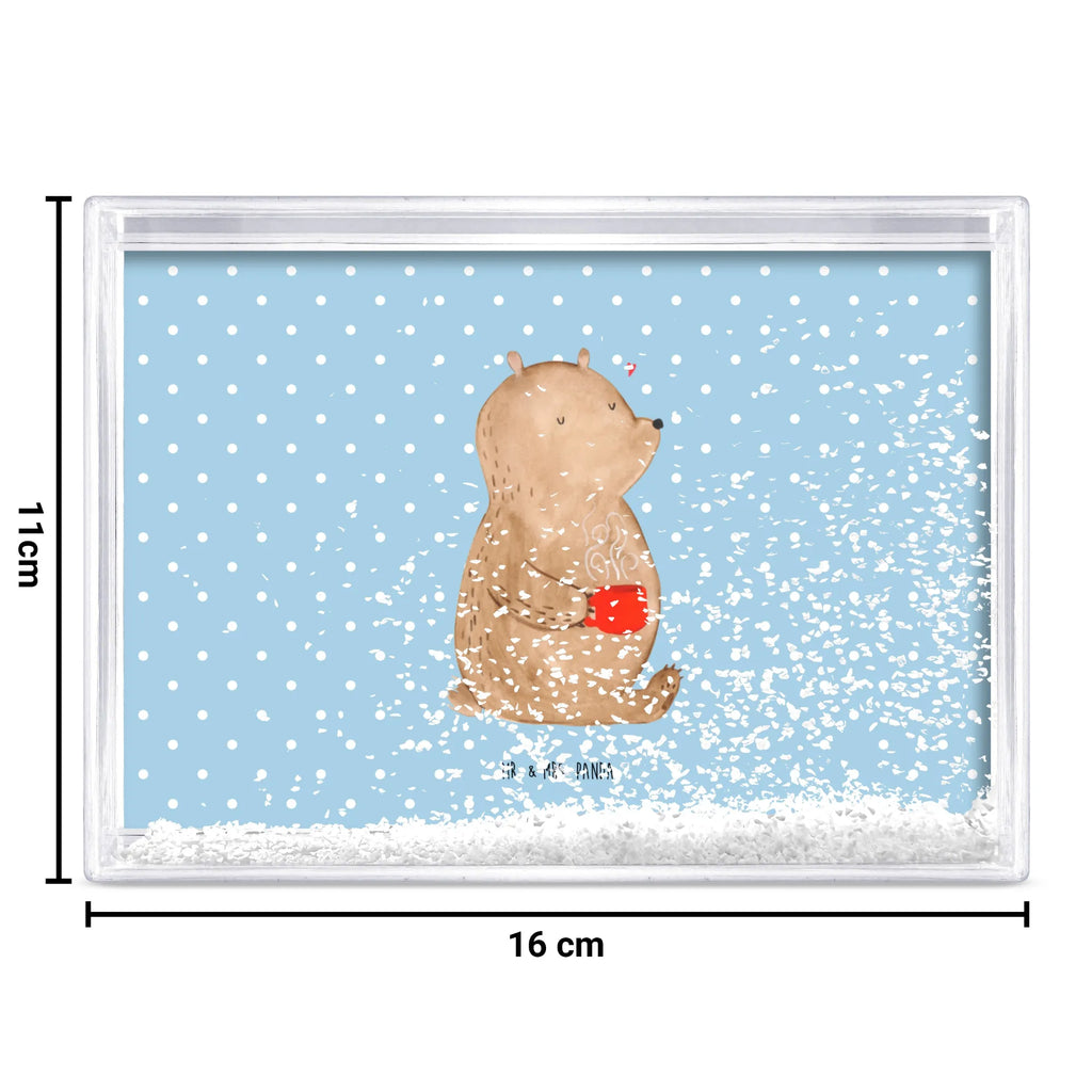 Schüttelrahmen Bär Kaffee Bär, Teddy, Teddybär, Kaffee, Welt retten, Motivation, Coffee, Welt erobern, Bären, guten Morgen, Morgenroutine