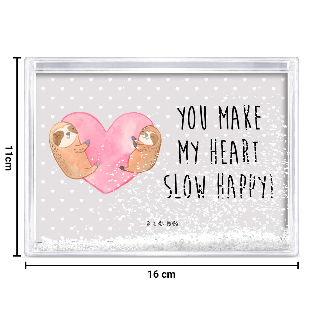 Schüttelrahmen Faultiere Herz Liebe, Partner, Freund, Freundin, Ehemann, Ehefrau, Heiraten, Verlobung, Heiratsantrag, Liebesgeschenk, Jahrestag, Hocheitstag, Geschenk für Frauen, Valentinstag, Hochzeitstag, für Männer, Mitbringsel, für Ehemann, Geschenk für Freundin, Liebesbeweis, Geschenk für Partner