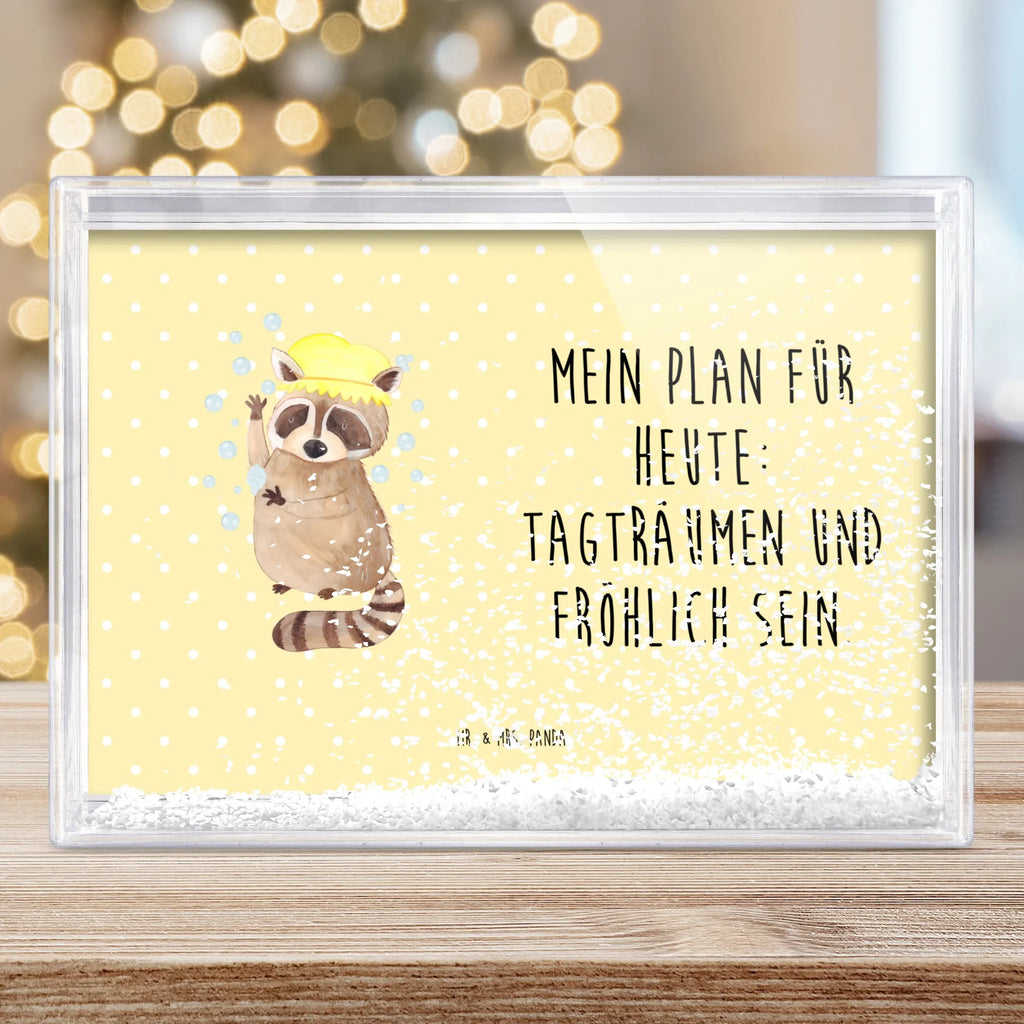 Schüttelrahmen Waschbär lustige Sprüche, Tiere, Tiermotive, Gute Laune, Tagträumen, Waschbär, Fröhlich, Plan, Seifenblasen, waschen