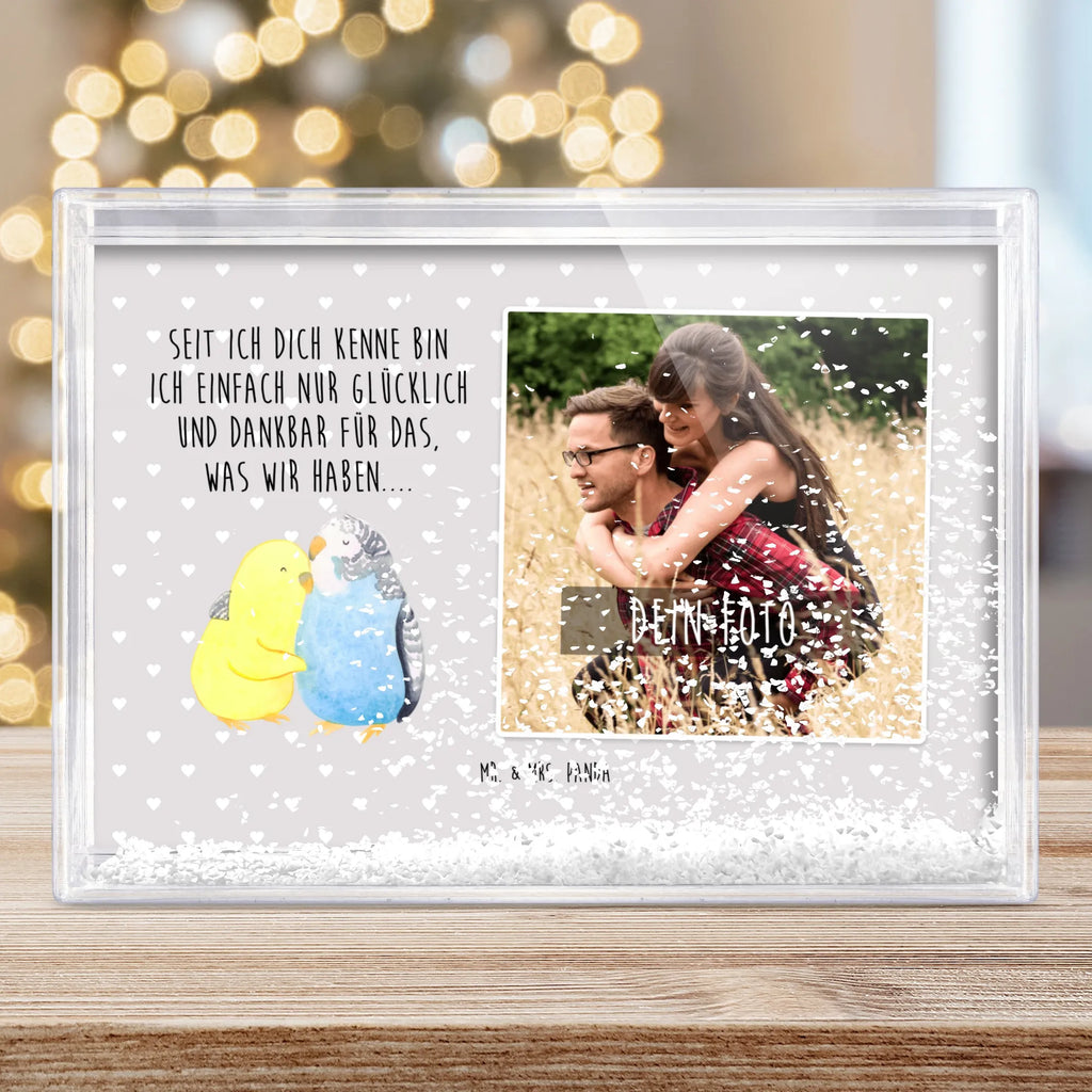 Schüttelrahmen mit Foto Wellensittich Liebe Bilderrahmen mit Foto, Orginalles Fotogeschenk, Fotogeschenke, Rahmen mit Foto, Fotogeschenk, Schüttelrahmen mit Foto, Liebe, Partner, Freund, Freundin, Ehemann, Ehefrau, Heiraten, Verlobung, Heiratsantrag, Liebesgeschenk, Jahrestag, Hocheitstag, Wellensittich, Nähe, Vertrauen, Vögel, Kuscheln