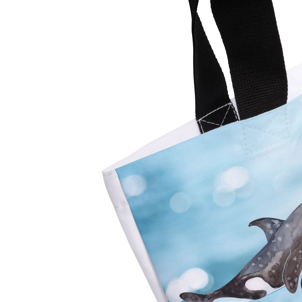 Shopper Orca woman, carrier bag, large, handle bag, gift ideas, vacation, Seafood, aquatic animals, ocean, shells, corals, reef, whale, narwhal, sea urchin, lobster, platypus, manatee, crocodile, shrimp, gifts for seafood lovers, water world, underwater animals, underwater world, deep sea, seafood fans, seafood decoration, seafood posters, opportunities, new start, work, killer whale, self-love