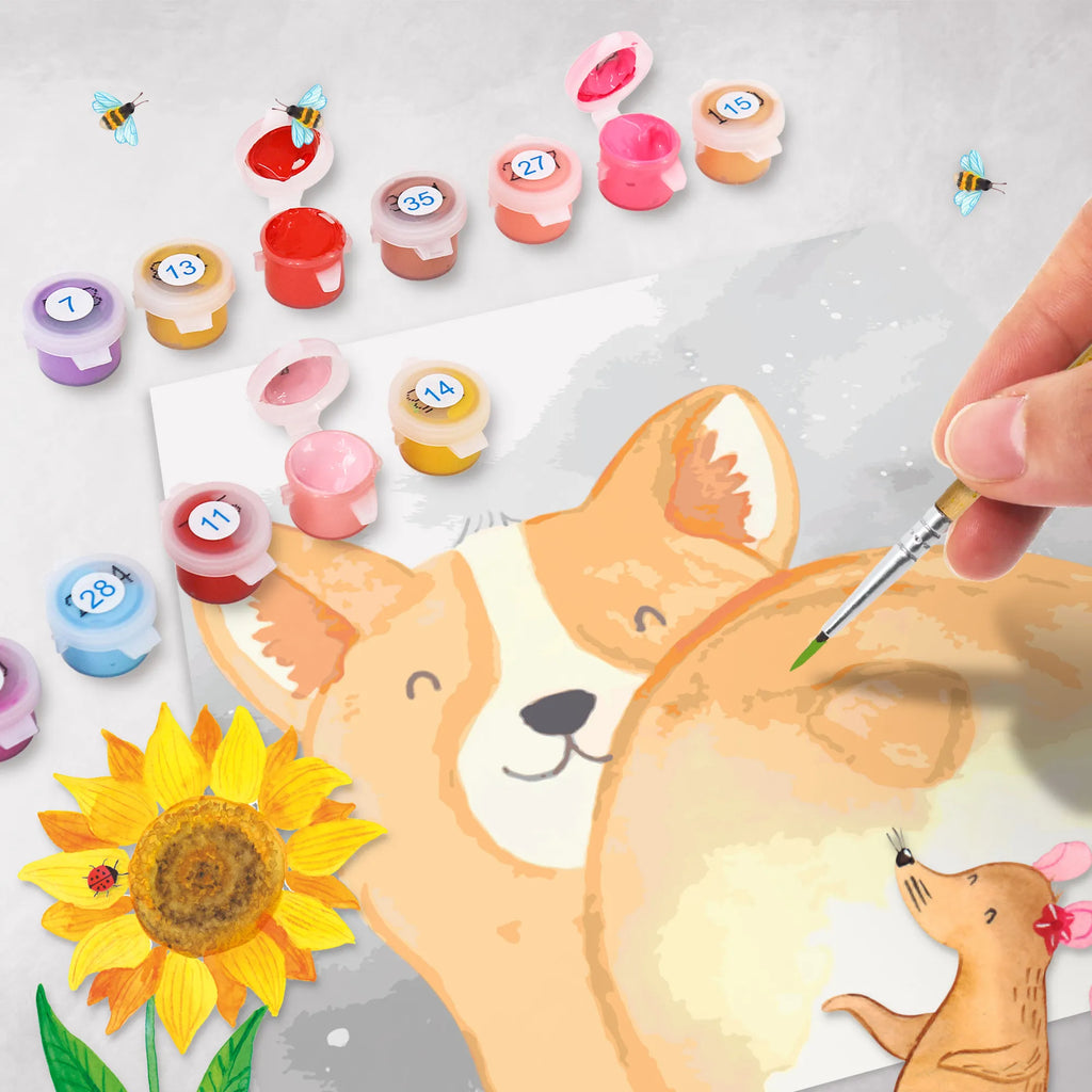 Malowanie według numerów odcięty Corgi tyłek Motiv Kunstwerk, Ausmalbild, Malen nach Zahlen, Hund, Hundemotiv, Haustier, Hunderasse, Tierliebhaber, Hundebesitzer, Sprüche, Hundeliebe, Selbstliebe, Motivation, Spruch, Corgie