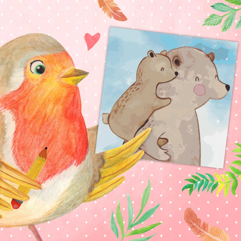 Paint by Numbers cut off Papa Bear Motiv Kunstwerk, Malen nach Zahlen, Ausmalbild, Familie, Vatertag, Muttertag, Bruder, Schwester, Mama, Papa, Oma, Opa, Vater, Onkel, Papi, Vati, Geschenk, Geburtstag