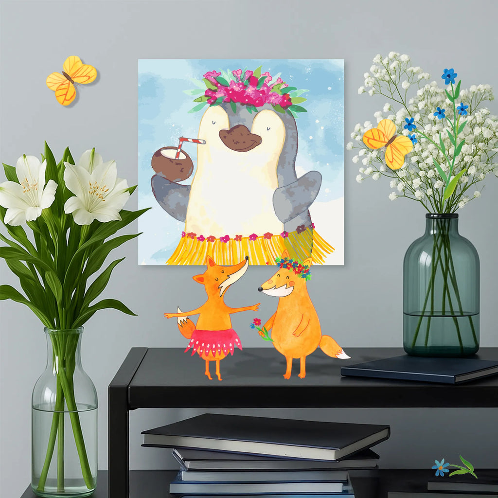 Paint by Numbers cut off Penguin coconut Motiv Penguin, North Pole, Winter, Penguins, Hawaii, vacation, aloha, penguins, coconut