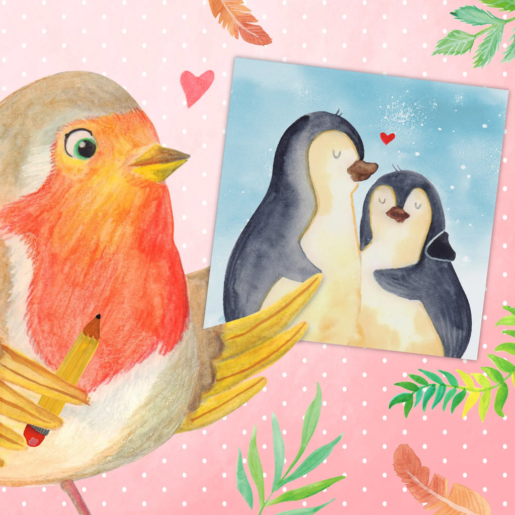 Paint by Numbers cut off Penguin embrace Motiv Kunstwerk, Malen nach Zahlen, Ausmalbild, Pinguin, Liebesgeschenk, Liebesbeweis, Jahrestag, Hochzeit, Hochzeitsgeschenk, Liebespaar, Liebe, Verlobung, Hochzeitstag