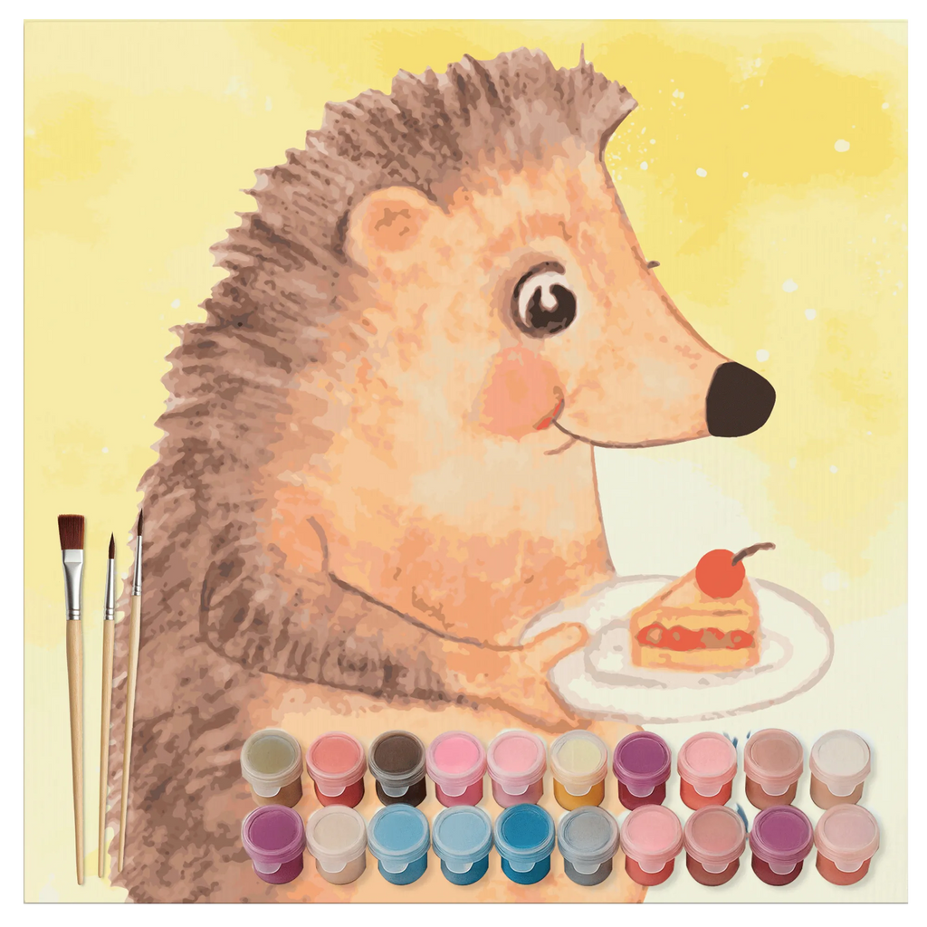 Paint by Numbers cut off Hedgehog piece of cake Motiv Baseln, Bastelidee, DIY, Ausmalbild, Malen, Kunstwerk, Kreativität, Malen nach Zahlen, Künstler, Tiermotive, Gute Laune, lustige Sprüche, Tiere, Kuchen backen, Geburtstagskuchen, Einladung Party, Torte, Essen Spruch, Kuchen, Igel, Backen Geschenk