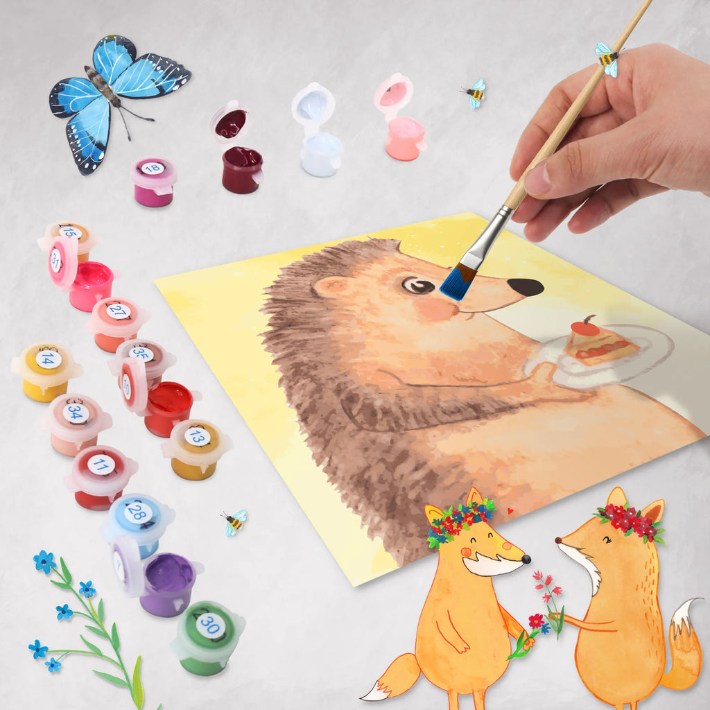 Paint by Numbers cut off Hedgehog piece of cake Motiv Baseln, Bastelidee, DIY, Ausmalbild, Malen, Kunstwerk, Kreativität, Malen nach Zahlen, Künstler, Tiermotive, Gute Laune, lustige Sprüche, Tiere, Kuchen backen, Geburtstagskuchen, Einladung Party, Torte, Essen Spruch, Kuchen, Igel, Backen Geschenk