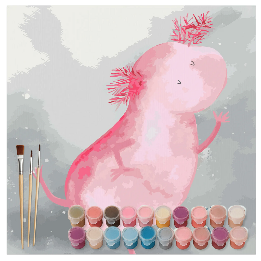 Paint by Numbers cut off axolotl Dance Motiv Ausmalbild, Malen, Kunstwerk, Kreativität, Künstler, Malen nach Zahlen, Bastelidee, Baseln, DIY, Axolotl, Molch, beste Freundin, Lurche, verrückt, Schwanzlurch, Lurch, Axolot, Sterne, Freundin, Dachschaden