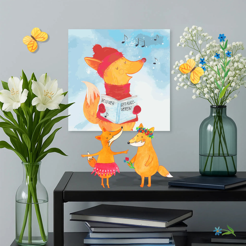Paint by Numbers cut off Fox Singer Motiv malset, Malen nach Zahlen, kreativ set, diy set, leinwand malset, malen nach zahlen set, zahlenbilder, Wintermotiv, Winter, Heiligabend, Weihnachten, Advent, Nikolaus, Weihnachtsdeko, Singen, Sänger, Füchse, Weihnachtslieder, Geschenk Sänger, Fuchs