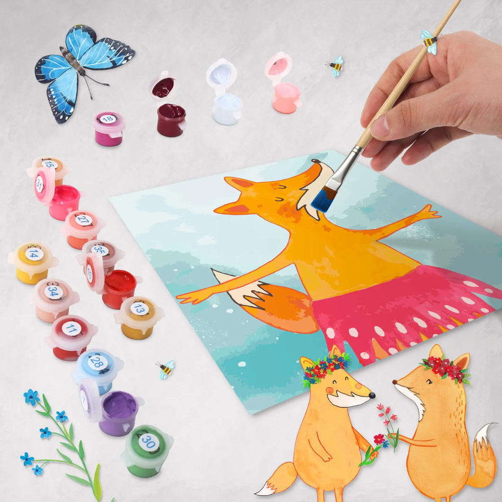 Paint by Numbers cut off Fox ballerina Motiv zahlenbilder, kreativ set, malset, malen nach zahlen set, diy set, leinwand malset, Malen nach Zahlen, Fuchs, Fuchs Spruch, Tänzerin, Tanzen, Einladung, Ballerina, Ballett, Geburtstag, Füchsin, Füchse, Party