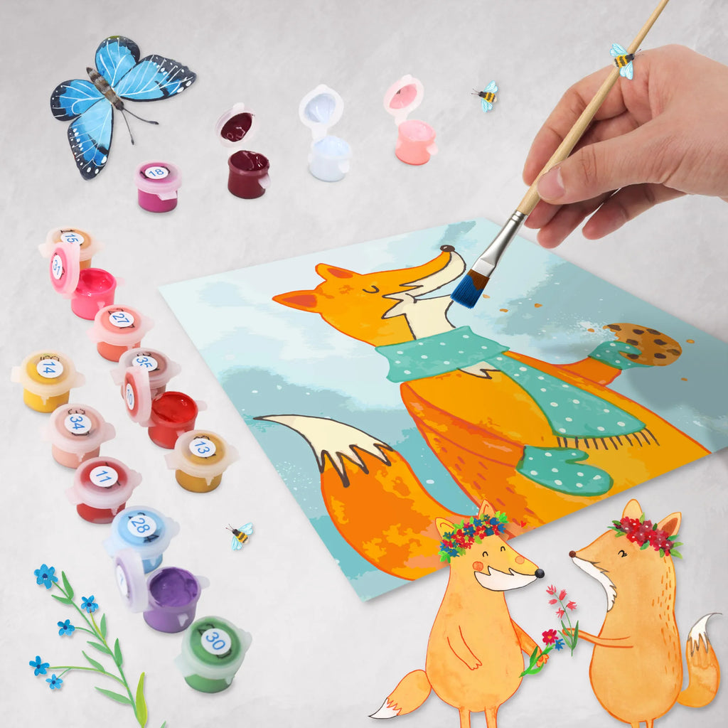 Paint by Numbers cut off Fox biscuit Motiv zahlenbilder, malset, malen nach zahlen set, leinwand malset, kreativ set, diy set, Malen nach Zahlen, Fuchs, Weihnachtszeit, Plätzchen, Füchse, Liebe, Kekse, Küche Deko, Backen Spruch, Winter