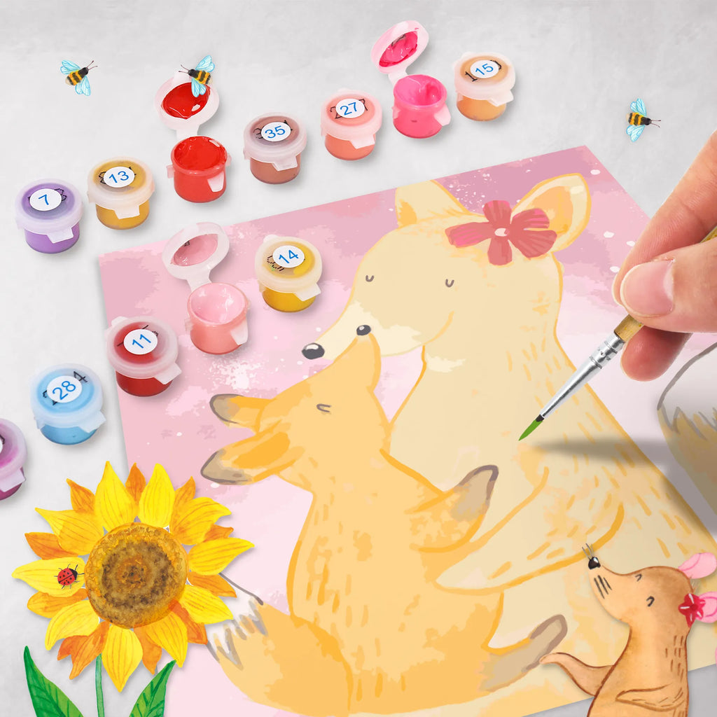 Malowanie według numerów odcięty Lis Mama Motiv DIY, Kreativität, Kunstwerk, Baseln, Ausmalbild, Malen, Bastelidee, Künstler, Malen nach Zahlen, Familie, Vatertag, Muttertag, Bruder, Schwester, Mama, Papa, Oma, Opa, Mutter, Lieblingstochter, Beste Tochter, Geschenk, Tochter