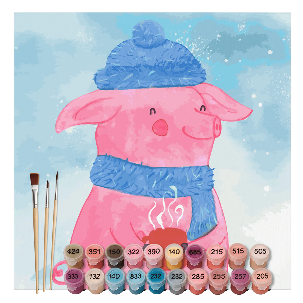 Malowanie według numerów odcięty Świnka grzane wino Motiv Baseln, Kunstwerk, DIY, Ausmalbild, Kreativität, Malen nach Zahlen, Künstler, Bastelidee, Malen, Winter, Weihnachten, Weihnachtsdeko, Nikolaus, Advent, Heiligabend, Wintermotiv, Weihnachtsmarkt, Glühwein, Spruch, Betrunken