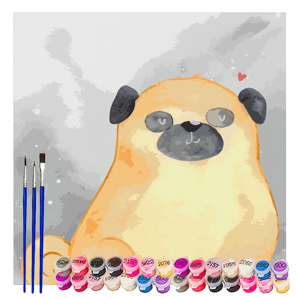 Paint by Numbers cut off Pug Motiv DIY, Ausmalbild, Bastelidee, Malen, Malen nach Zahlen, Kreativität, Baseln, Künstler, Kunstwerk, Hund, Hundemotiv, Haustier, Hunderasse, Tierliebhaber, Hundebesitzer, Sprüche, Liebe, Hundeliebe, Mops