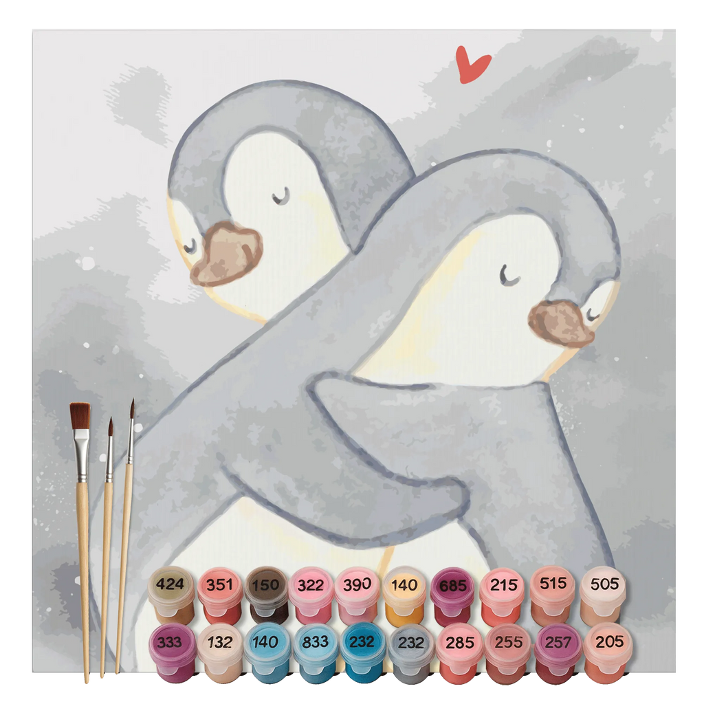 Paint by Numbers cut off penguins Cuddle Motiv malset, leinwand malset, kreativ set, zahlenbilder, diy set, Malen nach Zahlen, malen nach zahlen set, Verlobung, Liebe, Heiraten, Partner, Ehefrau, Liebesgeschenk, Heiratsantrag, Hocheitstag, Freundin, Jahrestag, Ehemann, Freund, Liebesbeweis, Geschenk für Freundin, für Ehemann, für Männer, Geschenk für Frauen, Hochzeitstag, Mitbringsel, Valentinstag, Geschenk für Partner