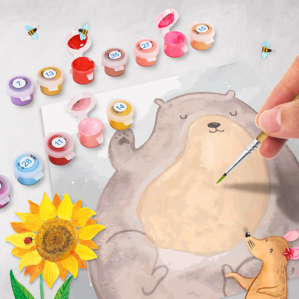 Paint by Numbers cut off otter Embrace Motiv Kreativität, Ausmalbild, DIY, Baseln, Kunstwerk, Künstler, Malen nach Zahlen, Malen, Bastelidee, Otter, Fischotter, Seeotter, Otter Seeotter See Otter