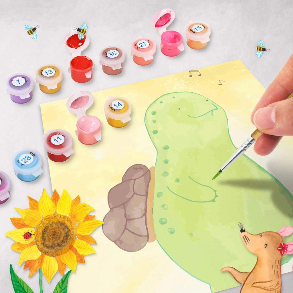 Paint by Numbers cut off tortoise Pipes Motiv malen nach zahlen set, diy set, Malen nach Zahlen, kreativ set, malset, zahlenbilder, leinwand malset, Schildkröte, Glück, Fröhlich, Schildkröten, Trennung, Motivation, Lebensfreude, Neuanfang, Depression, Schildi