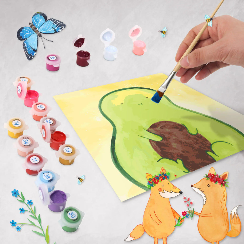 Malowanie według numerów odcięty Awokado pestka Motiv Bastelidee, Künstler, Malen nach Zahlen, Malen, DIY, Kunstwerk, Baseln, Ausmalbild, Kreativität, Avocado, Veggie, Vegan, Gesund, Spruch Leben, Avocadokern, Kern, Pflanze, Avokado