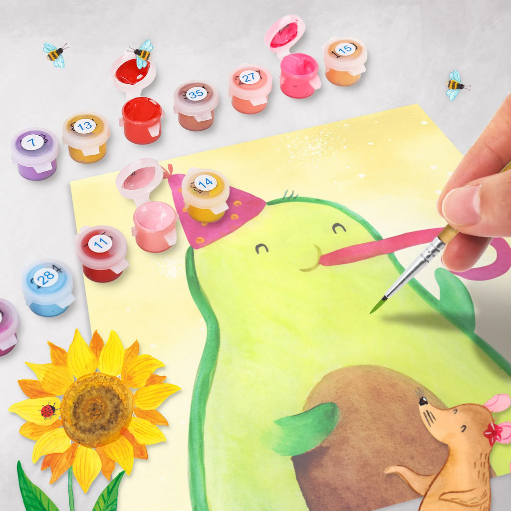 Malen nach Zahlen Avocado Feier Motiv Baseln, Malen, Ausmalbild, DIY, Kreativität, Malen nach Zahlen, Kunstwerk, Bastelidee, Künstler, Avocado, Veggie, Vegan, Gesund, Tröte, Fete, Gute Laune, Geburtstag, Feierlichkeit, Party, Feier