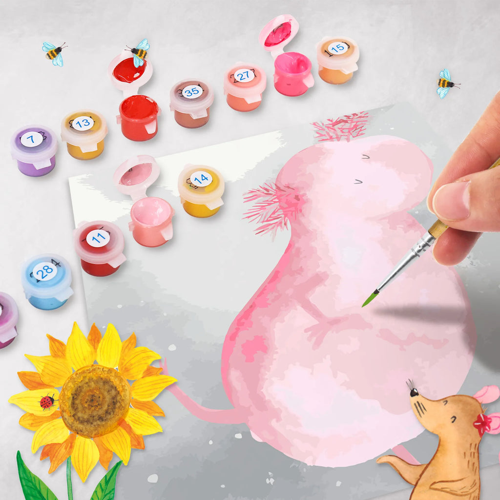 Paint by Numbers cut off axolotl Dance Motiv Ausmalbild, Malen, Kunstwerk, Kreativität, Künstler, Malen nach Zahlen, Bastelidee, Baseln, DIY, Axolotl, Molch, beste Freundin, Lurche, verrückt, Schwanzlurch, Lurch, Axolot, Sterne, Freundin, Dachschaden