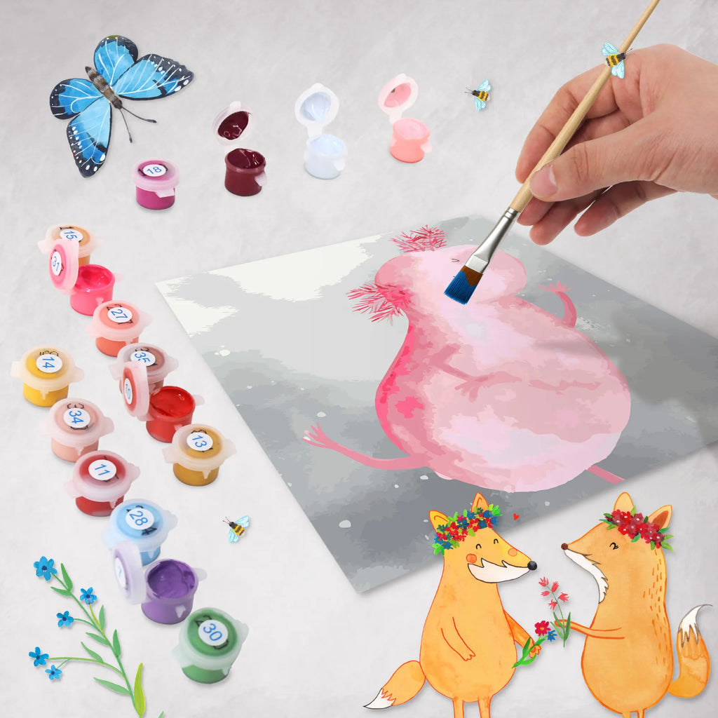 Paint by Numbers cut off axolotl Dance Motiv Ausmalbild, Malen, Kunstwerk, Kreativität, Künstler, Malen nach Zahlen, Bastelidee, Baseln, DIY, Axolotl, Molch, beste Freundin, Lurche, verrückt, Schwanzlurch, Lurch, Axolot, Sterne, Freundin, Dachschaden