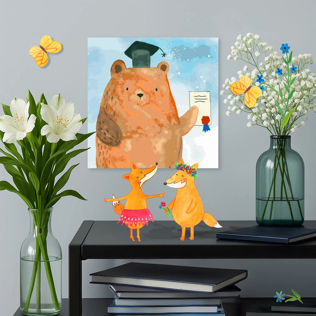 Paint by Numbers cut off bear Test Motiv kreativ set, malset, zahlenbilder, Malen nach Zahlen, malen nach zahlen set, diy set, leinwand malset, Teddybär, Bär, Teddy, Abschluss, Prüfung Bestanden, Prüfungen, Abschlusszeugnis, Zeugnis, Abitur