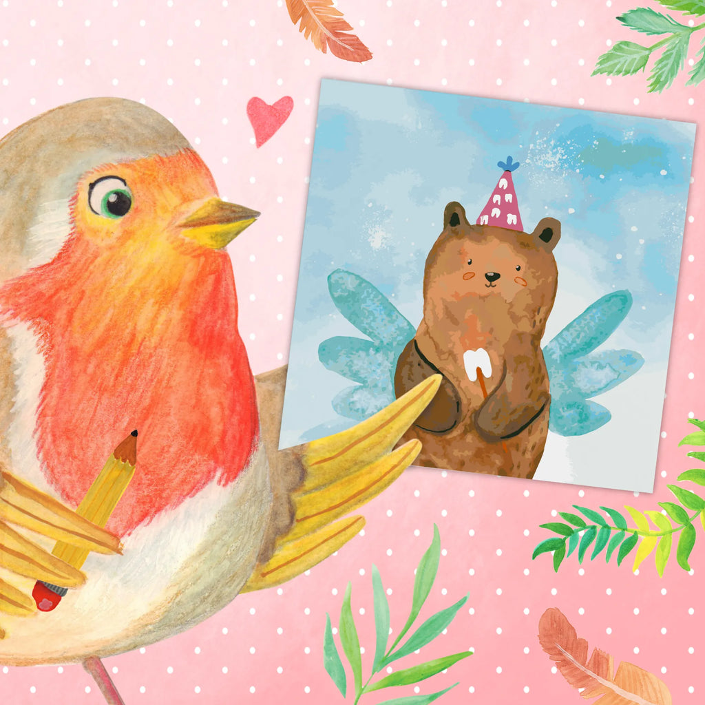 Malowanie według numerów odcięty niedźwiedź Wróżka zębów Motiv Niedźwiedź, Miś, Pluszowy miś