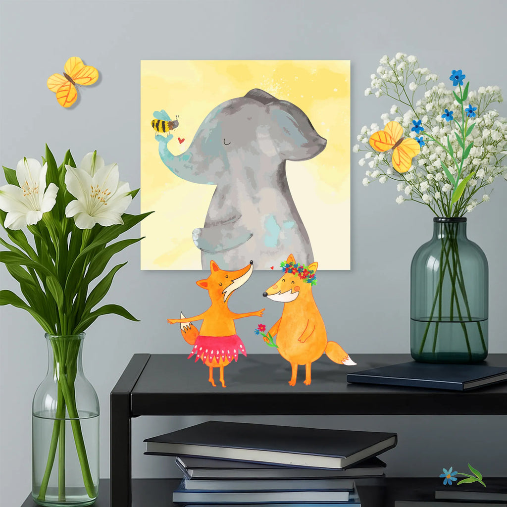 Paint by Numbers cut off elephant bee Motiv small animals, cute, funny, cute animal motives, hand drawn, small world, funny sayings, good mood, happy, gifts, gift ideas, special gifts, animal lover, card, love gift, proof of love, elephant, love saying, bee, marriage proposal, anniversary, love, wedding gift