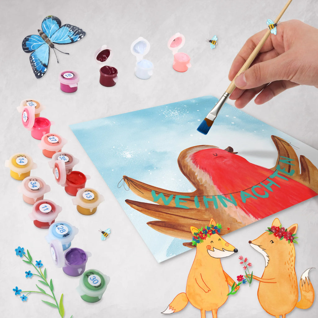 Malowanie według numerów odcięty rudzik Boże Narodzenie Motiv Malen, DIY, Kreativität, Künstler, Bastelidee, Baseln, Malen nach Zahlen, Kunstwerk, Ausmalbild, Winter, Weihnachten, Weihnachtsdeko, Nikolaus, Advent, Heiligabend, Wintermotiv, Weihnachtsgruß, Weihnachtsmotiv, xmas, Vogel, Frohe Weihnachten